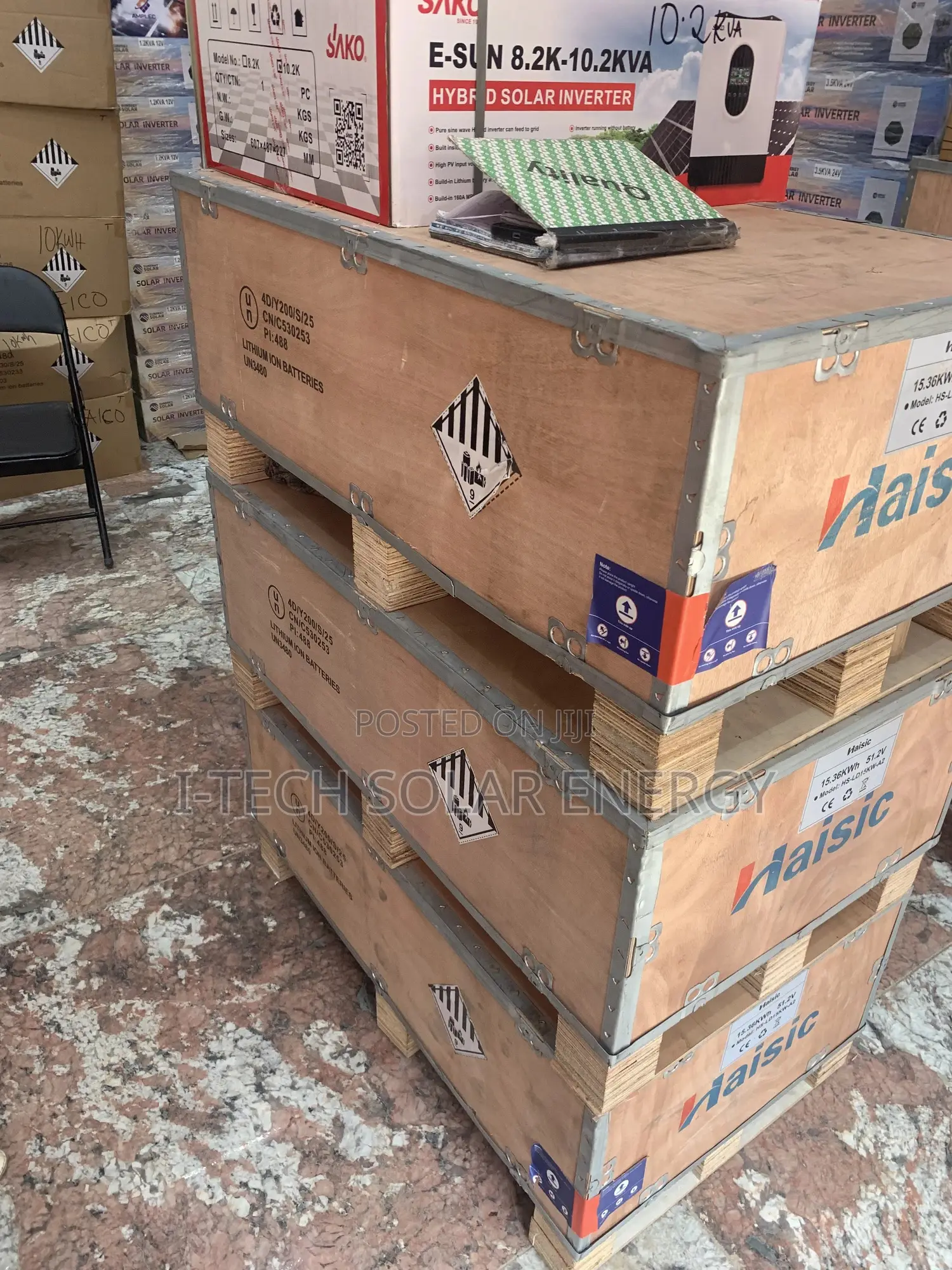 15kwh Haisic Solar Lithium Batteries