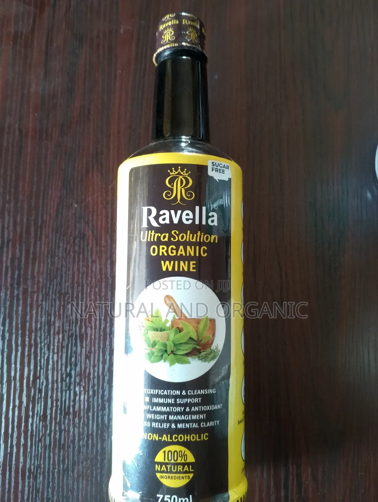 Ravella Ultra Solution Organic Wine Helps With Digestion