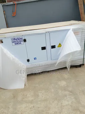 Perkins 60kva Soundproof Diesel Generator – Hospital Grade Silence