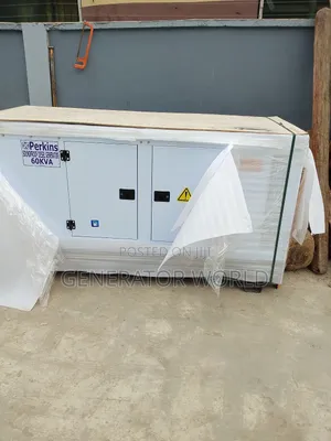 Reliable Perkins 60kva Soundproof Generator for Commercial Use