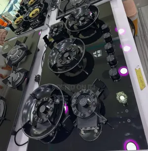 Original Quality Happy Home Built-in Premium Luxury Flips Up 5 Burners