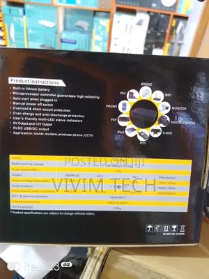 Kvron 10,400mah Mini Dc Ups