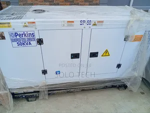 Brand New 50 Kva Perkins Soundproof Diesel Generator 100% Copper