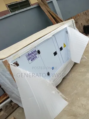 Heavy Duty Silent Perkins 60kva Diesel Power Plant