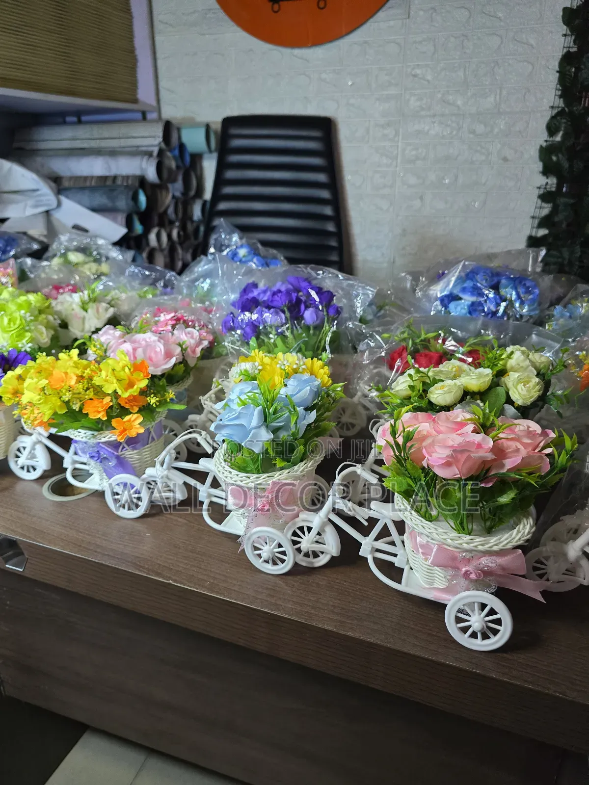 Tricycle Flower for Decor