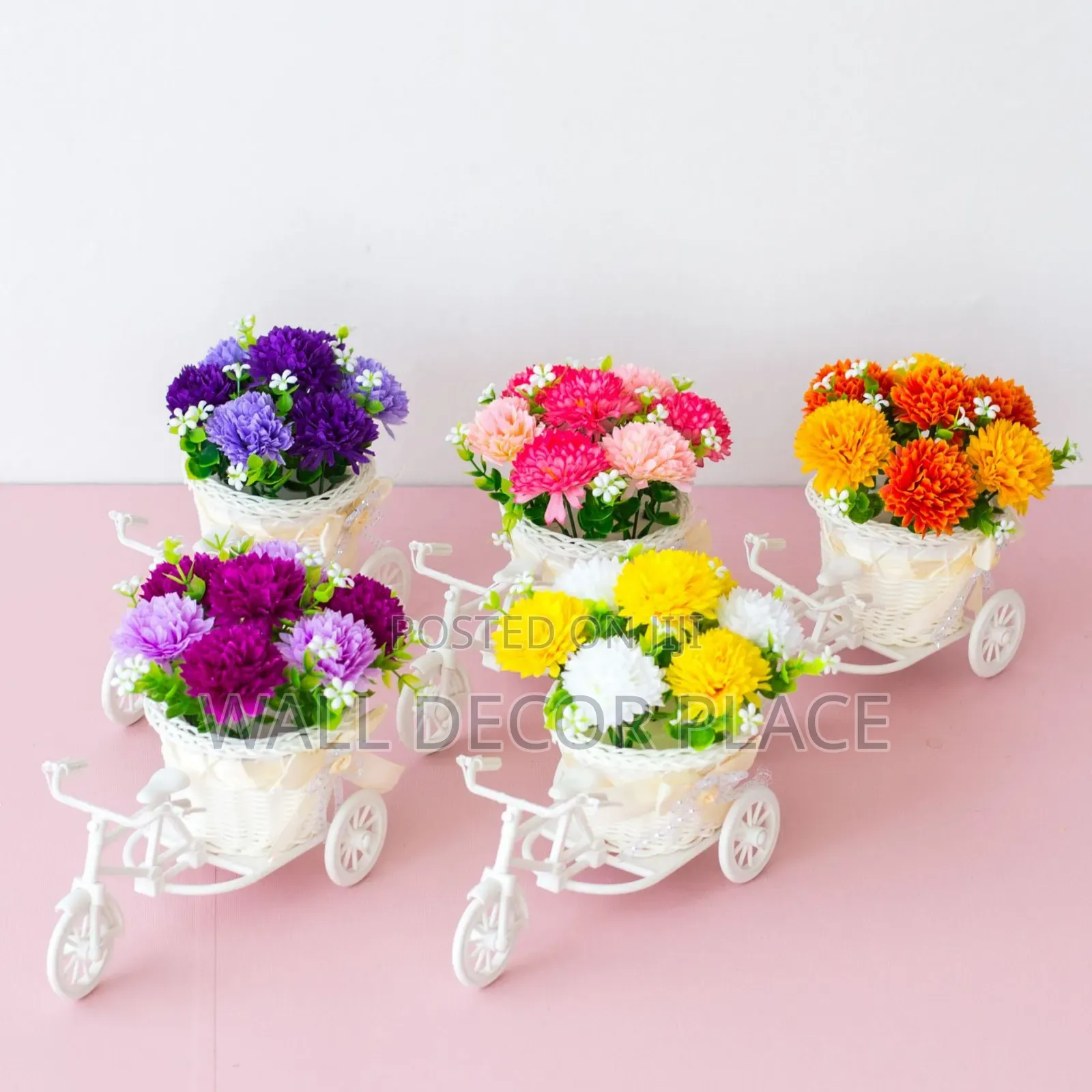 Tricycle Flower for Decor