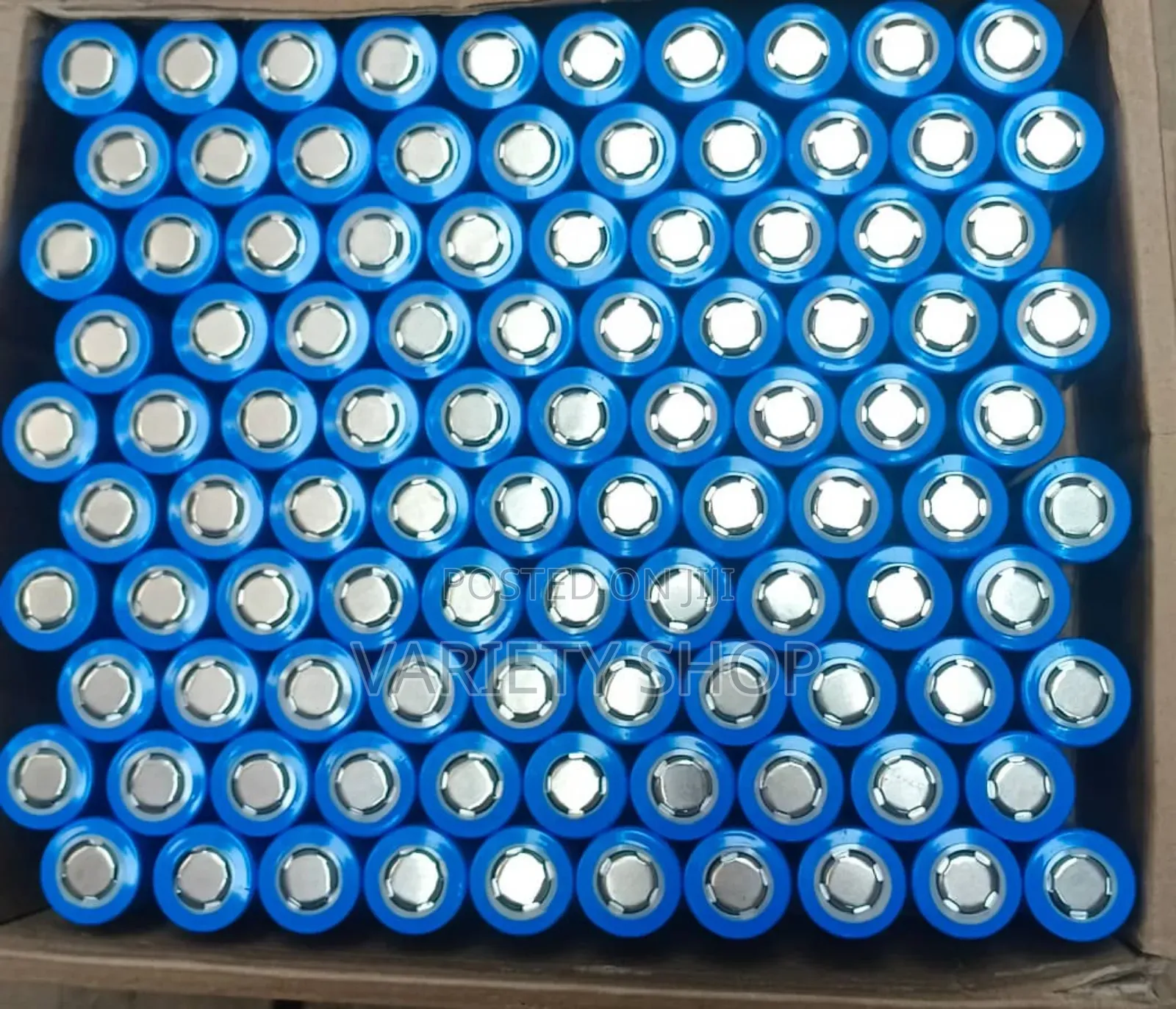 Flat Head Rechargeable 3.7v 18650 Li-Ion Battery -100pcs