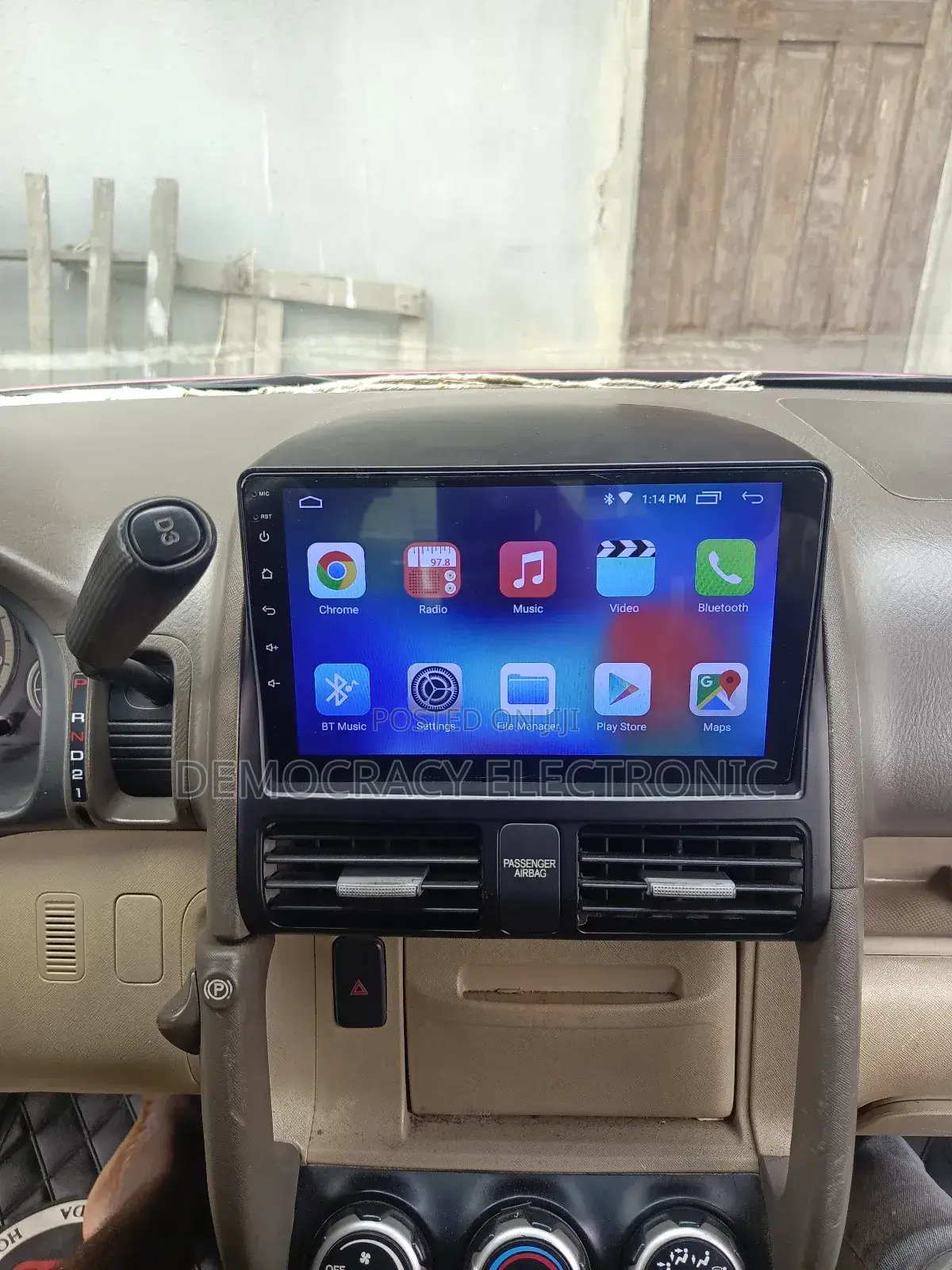 Honda Cr-v 2005 Android Screen With GPS Navigation System (Map)