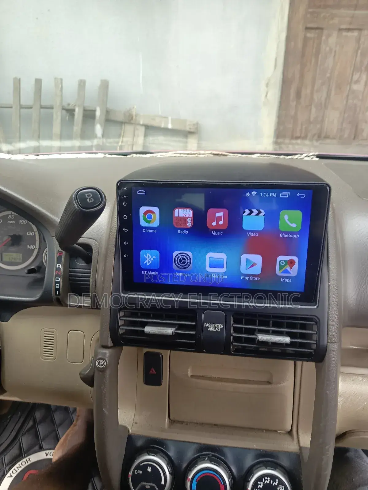 Honda Cr-v 2005 Android Screen With GPS Navigation System (Map)