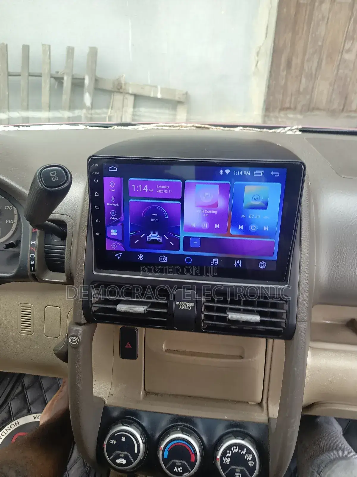 Honda Cr-v 2005 Android Screen With GPS Navigation System (Map)