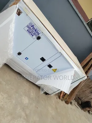 60kva Perkins Sound Attenuated Generator – Global Warranty