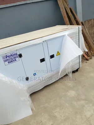 Robust Perkins 60kva Soundproof Diesel Backup Generator