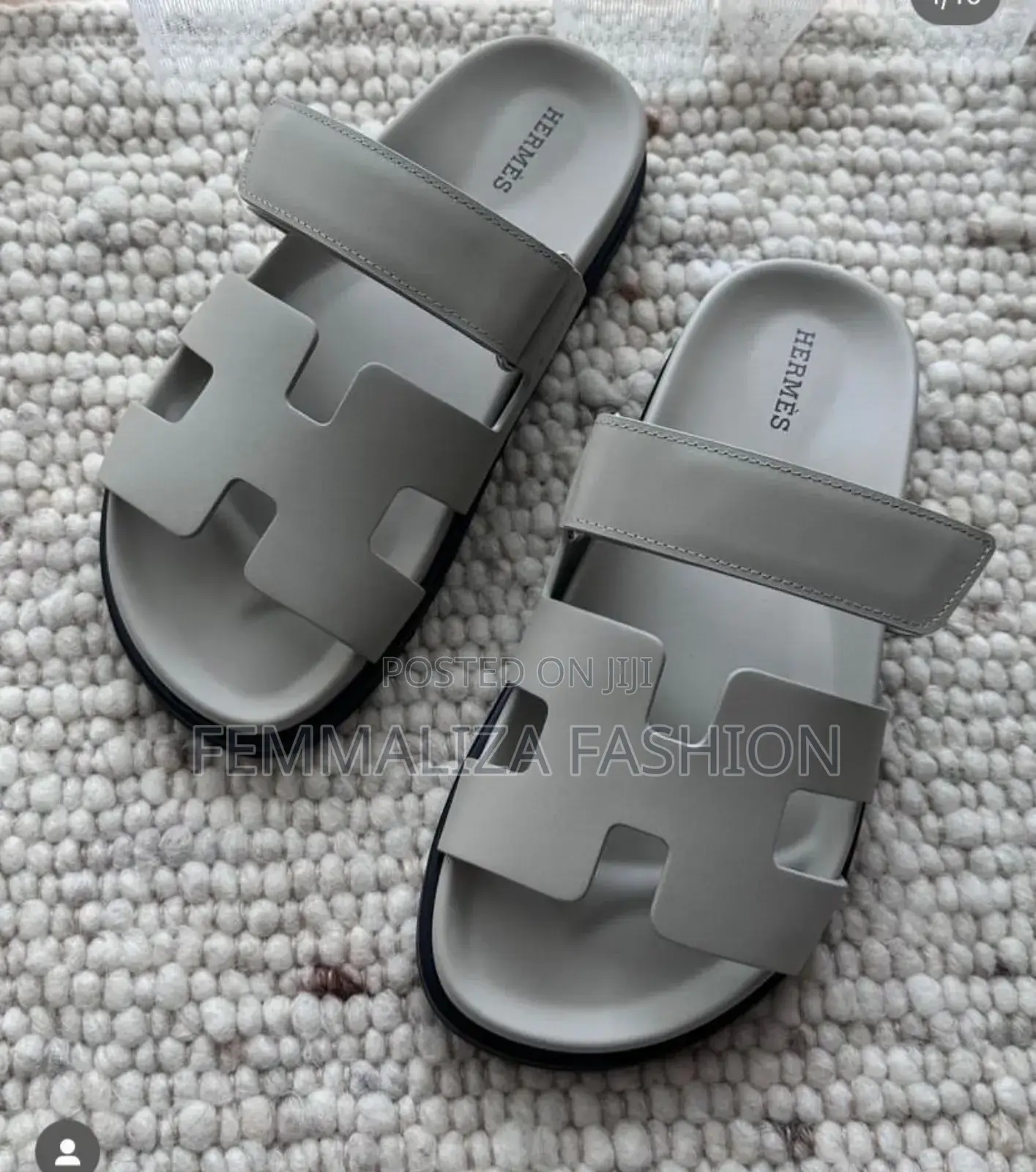 Ladies Hermes Slides
