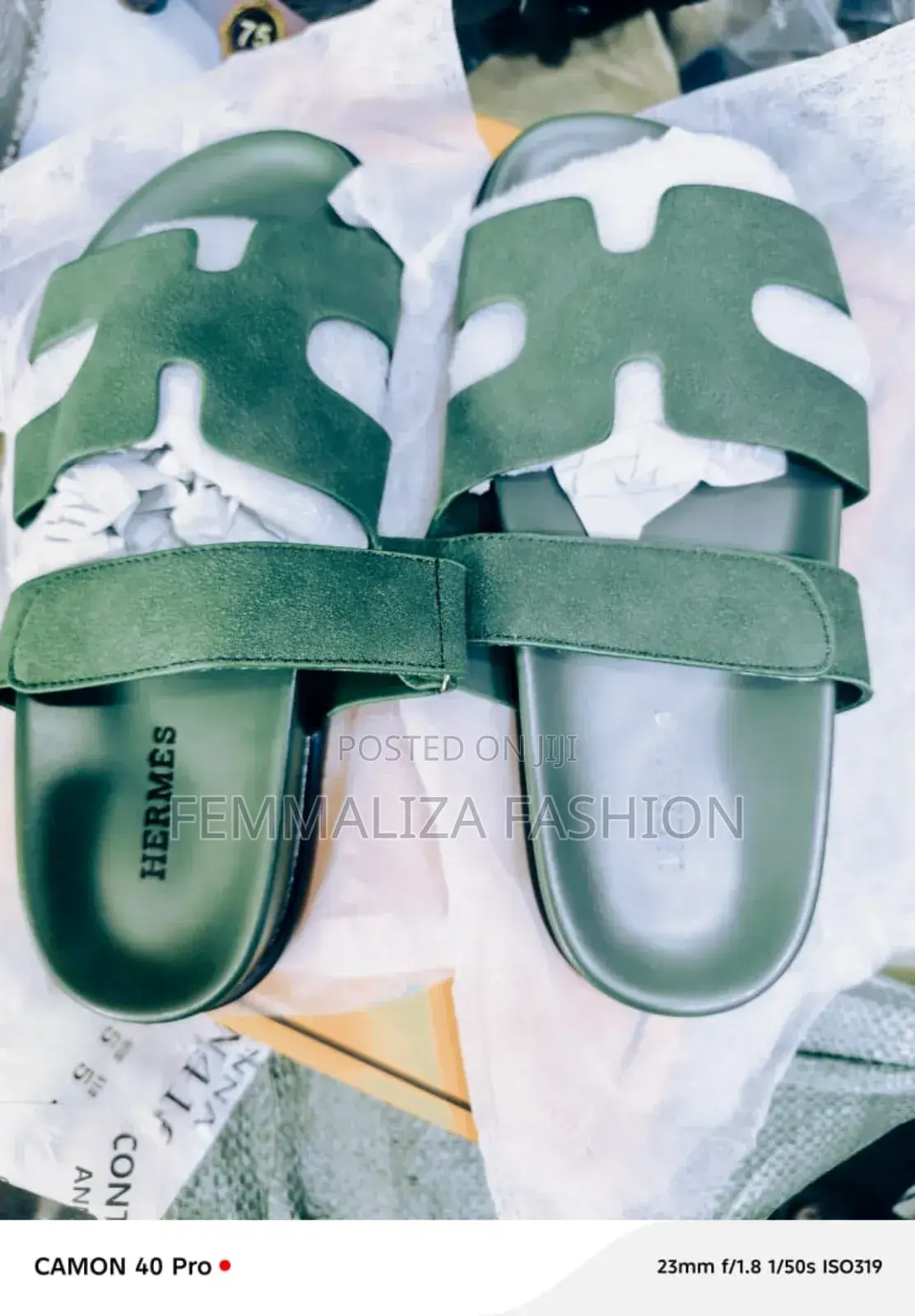 Ladies Hermes Slides