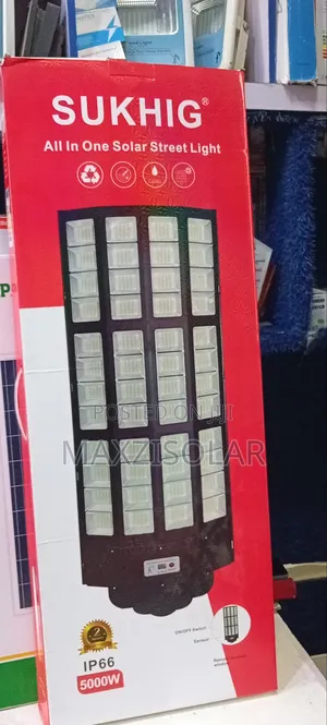 5000watts Sukhig Solar Street Light