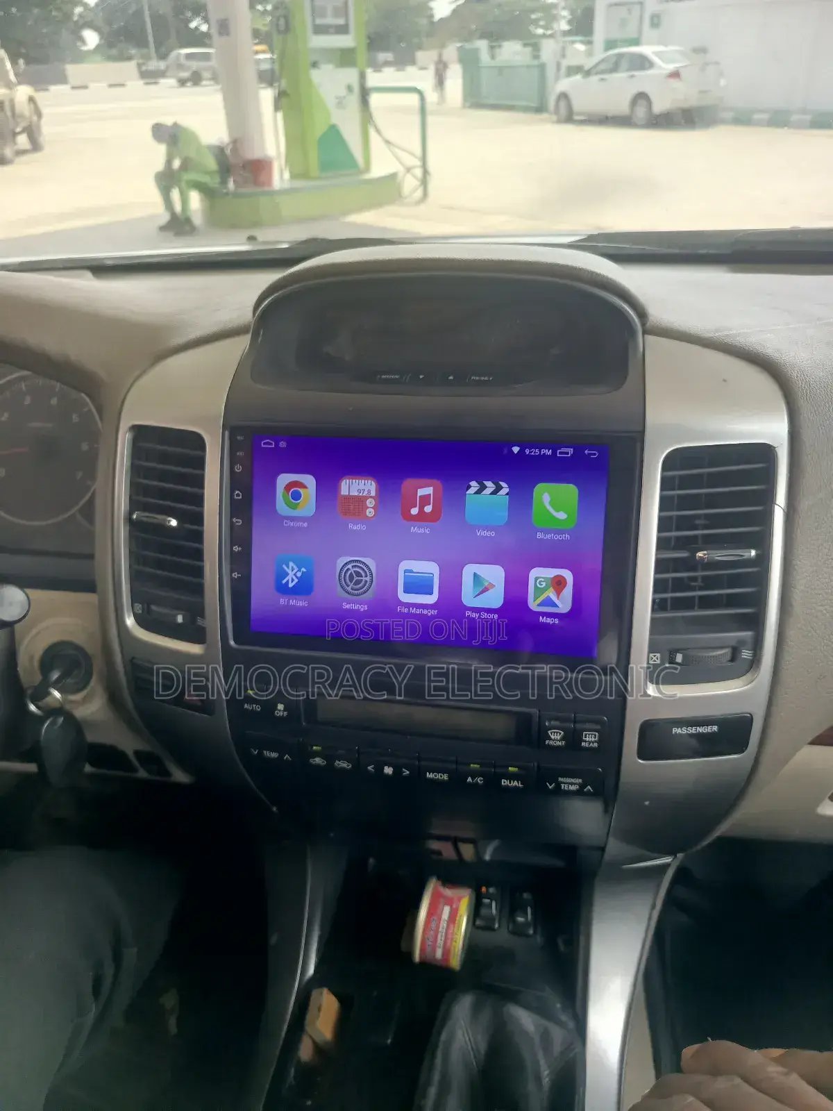 Toyota Prado 2005/08 Android Screen With GPS Navigation(Map)