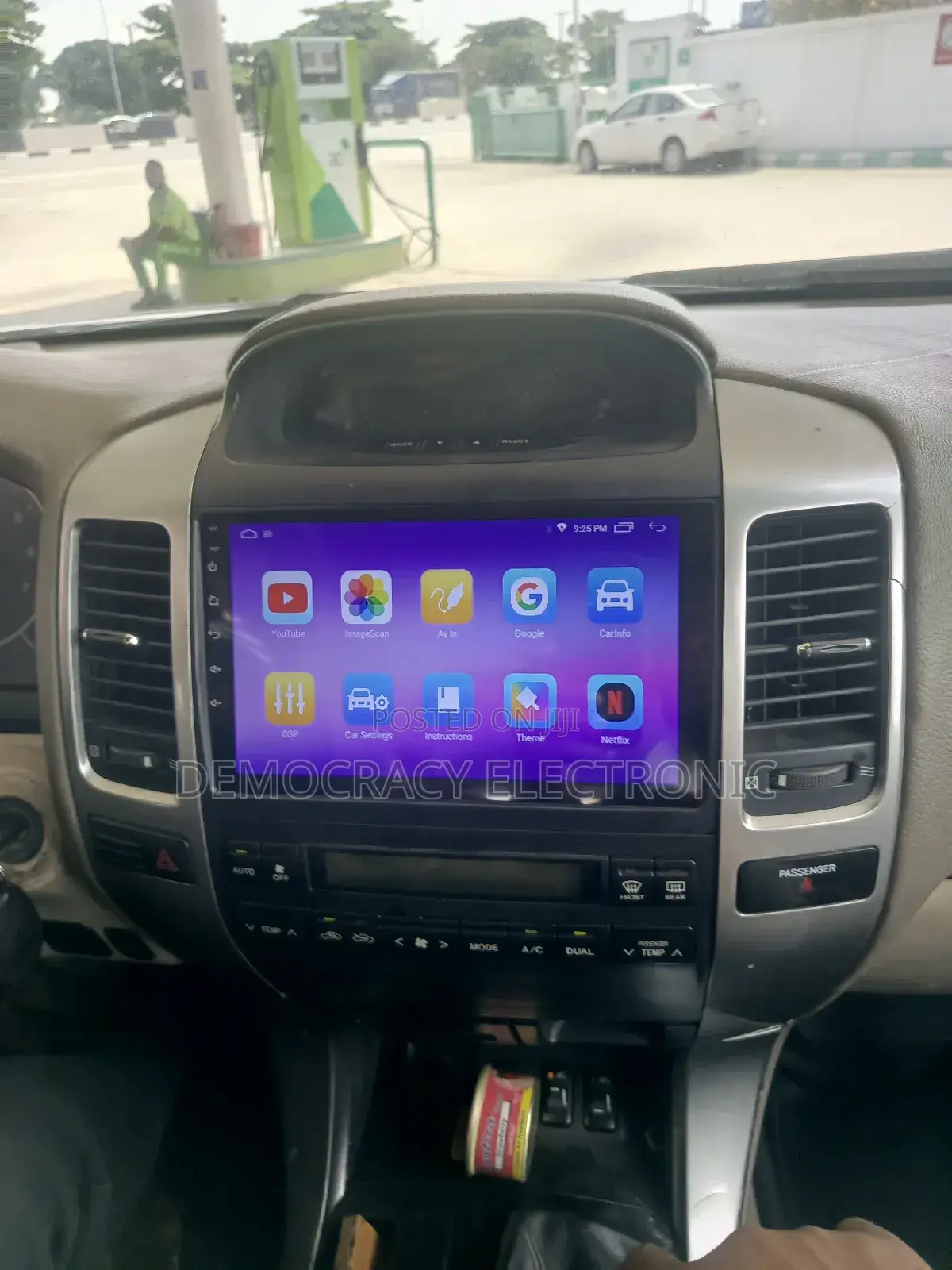 Toyota Prado 2005/08 Android Screen With GPS Navigation(Map)