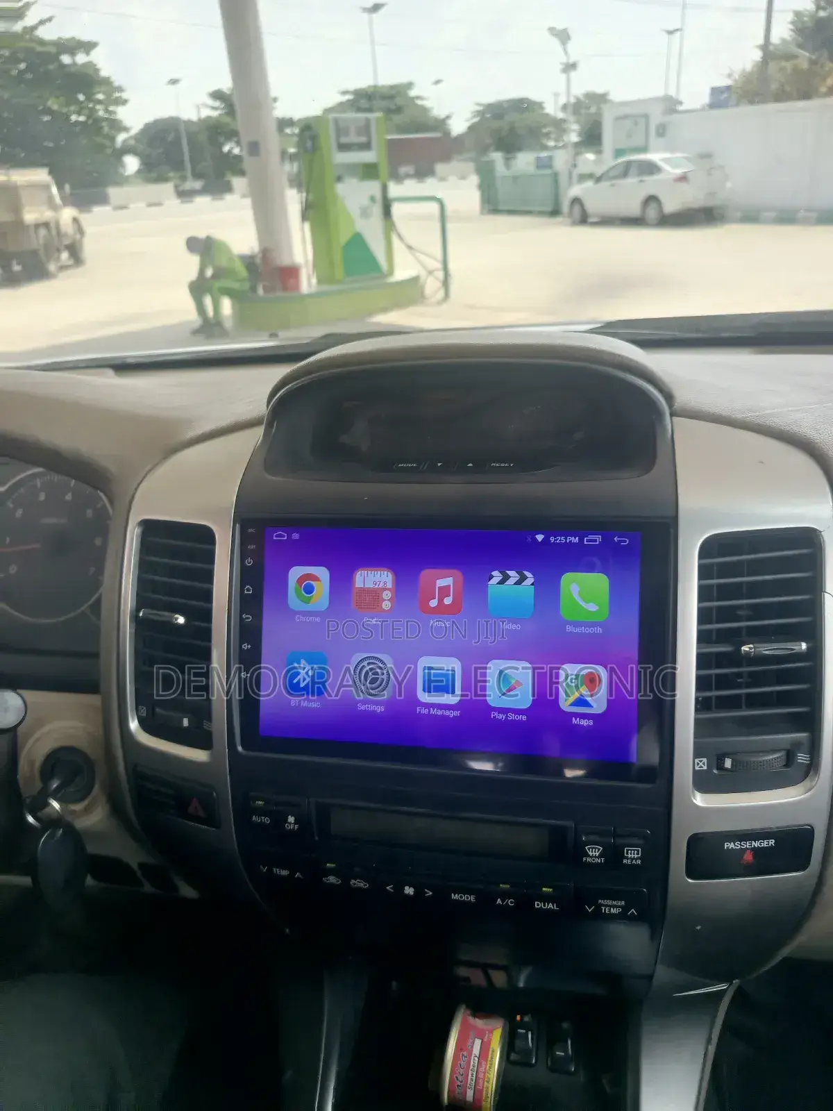 Toyota Prado 2005/08 Android Screen With GPS Navigation(Map)