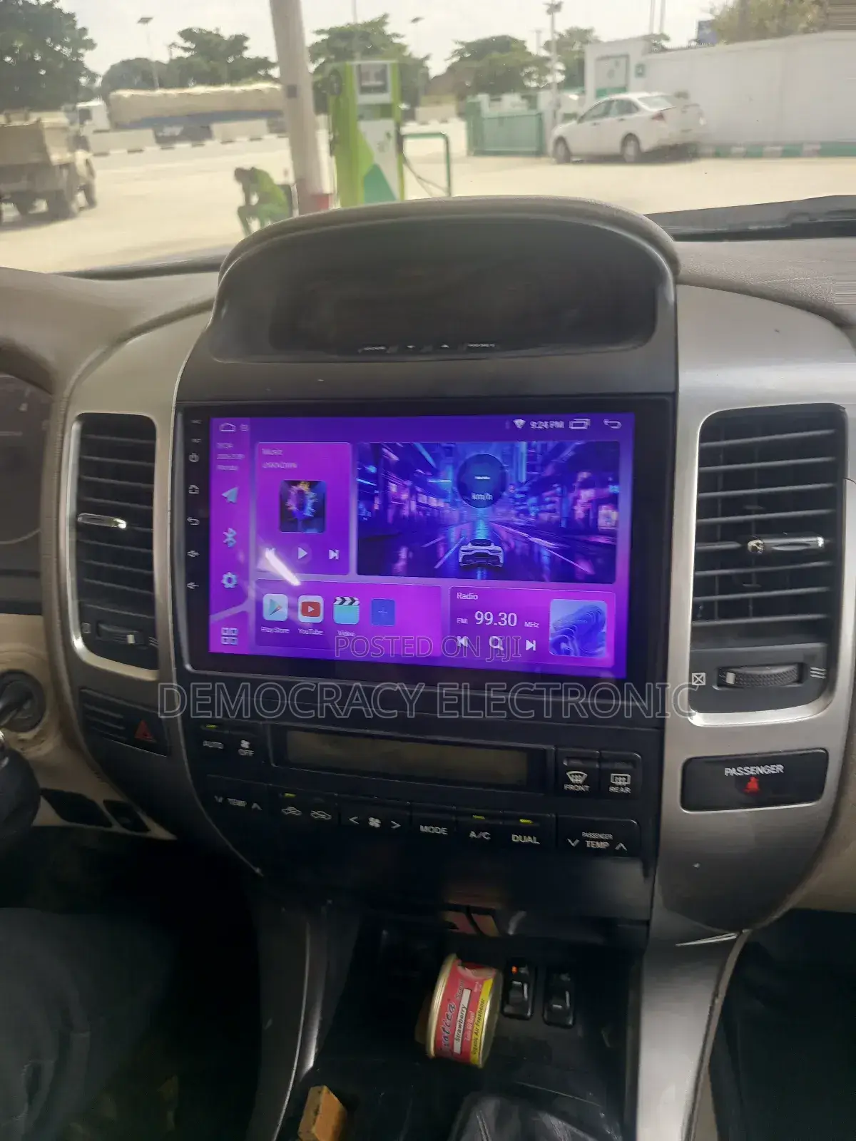 Toyota Prado 2005/08 Android Screen With GPS Navigation(Map)