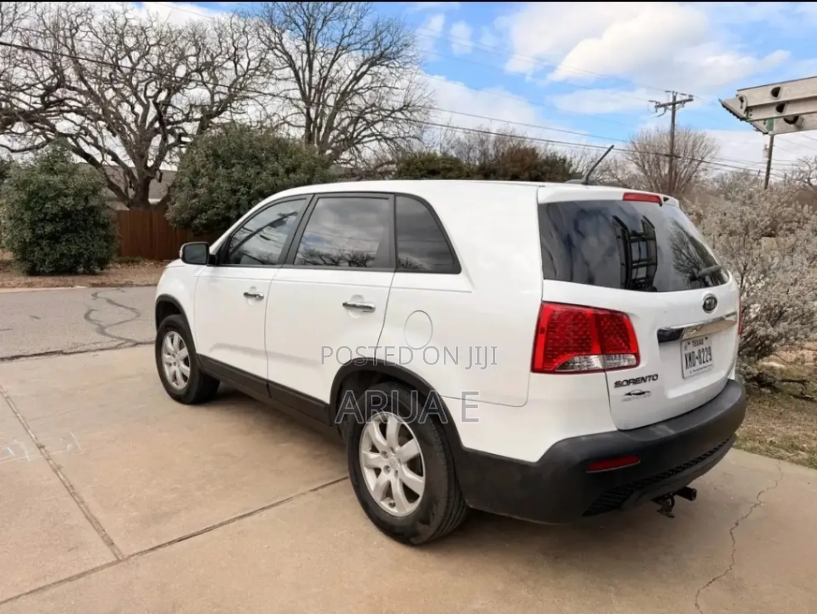 Kia Sorento EX 2011 White