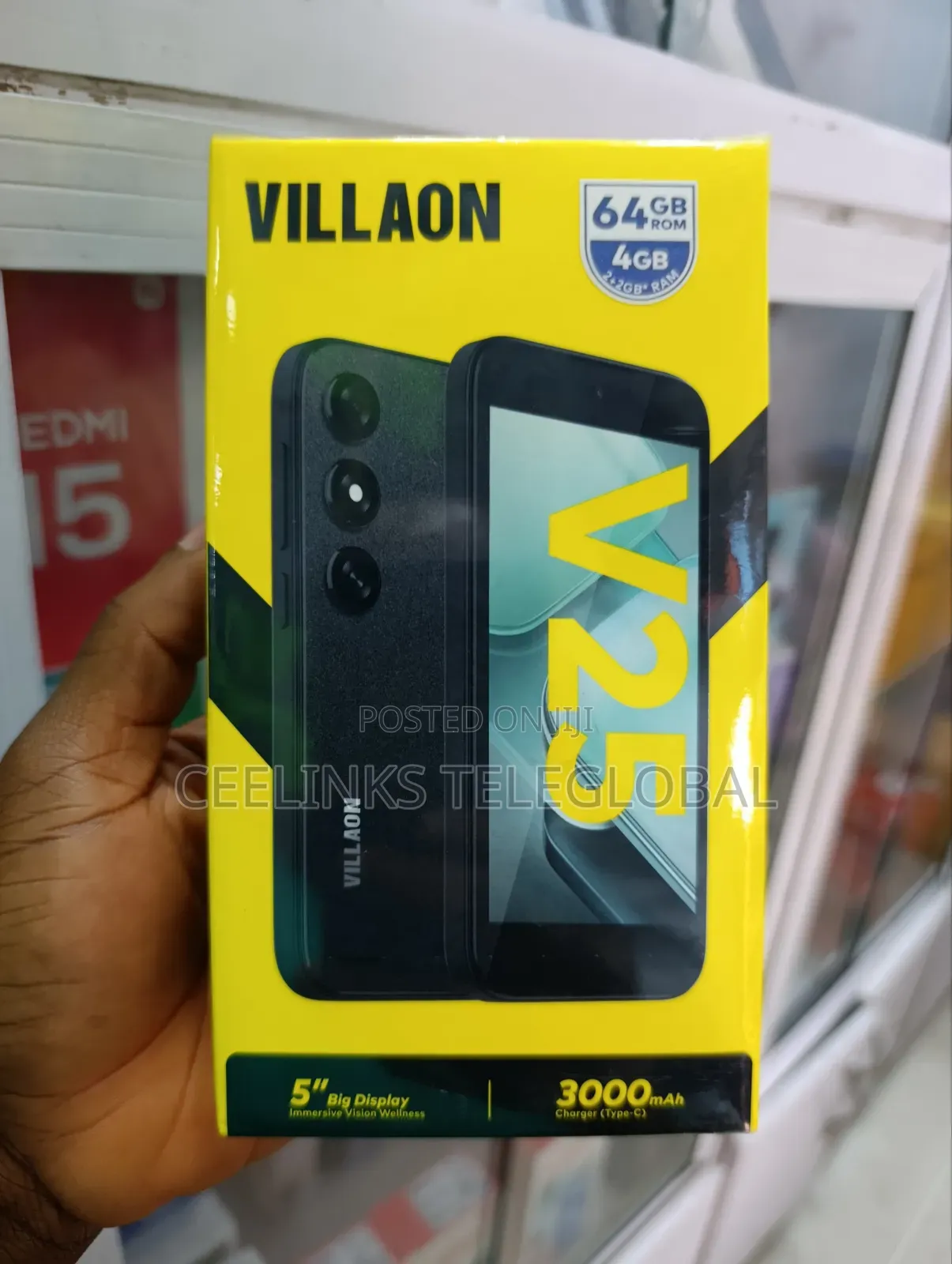 New Villaon V40s 64 GB Blue