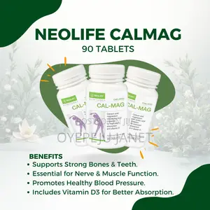 Chelated Cal-Mag With Vitamin D3 – 90 Tablets (Strong Bones Teeth)