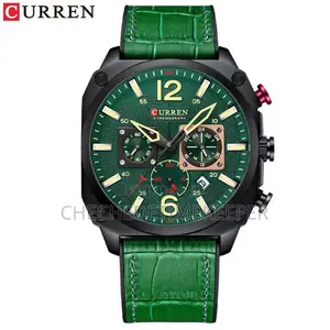 Luxury Curren Leather Watch