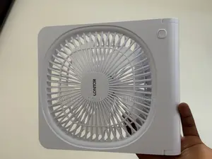 Lontor CTL-Mf037-6, 6-Inch Portable, Rechargeable Mini Desk Fan