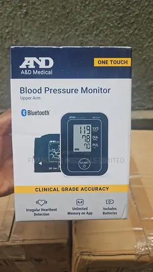 A&D Blood Pressure Monitor With Bluetooth