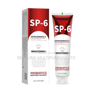 Sp 6 Super Probiotics Toothpaste Sp6 Teeth Whitening 140g