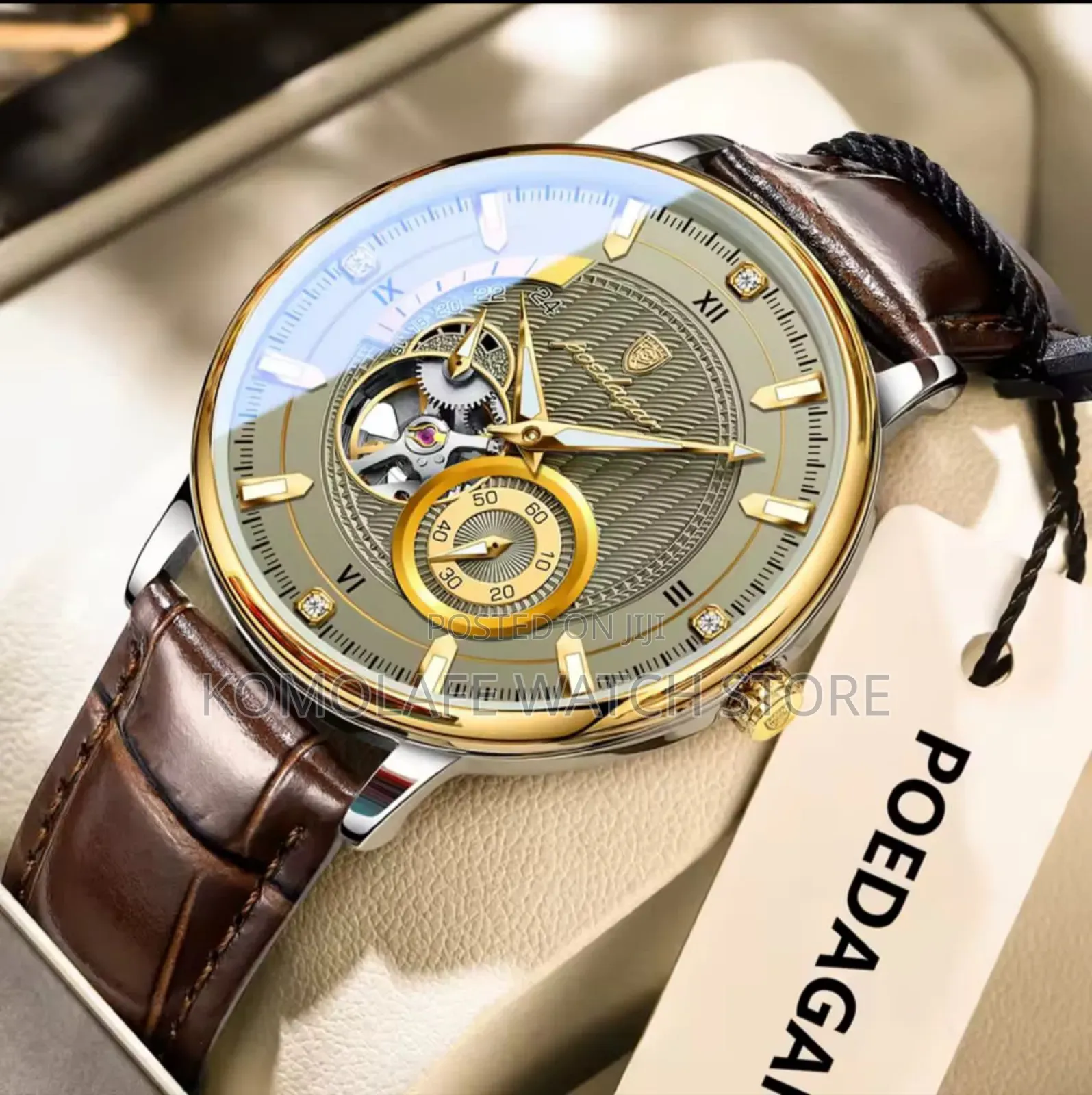 Peodagar Automatic Leather