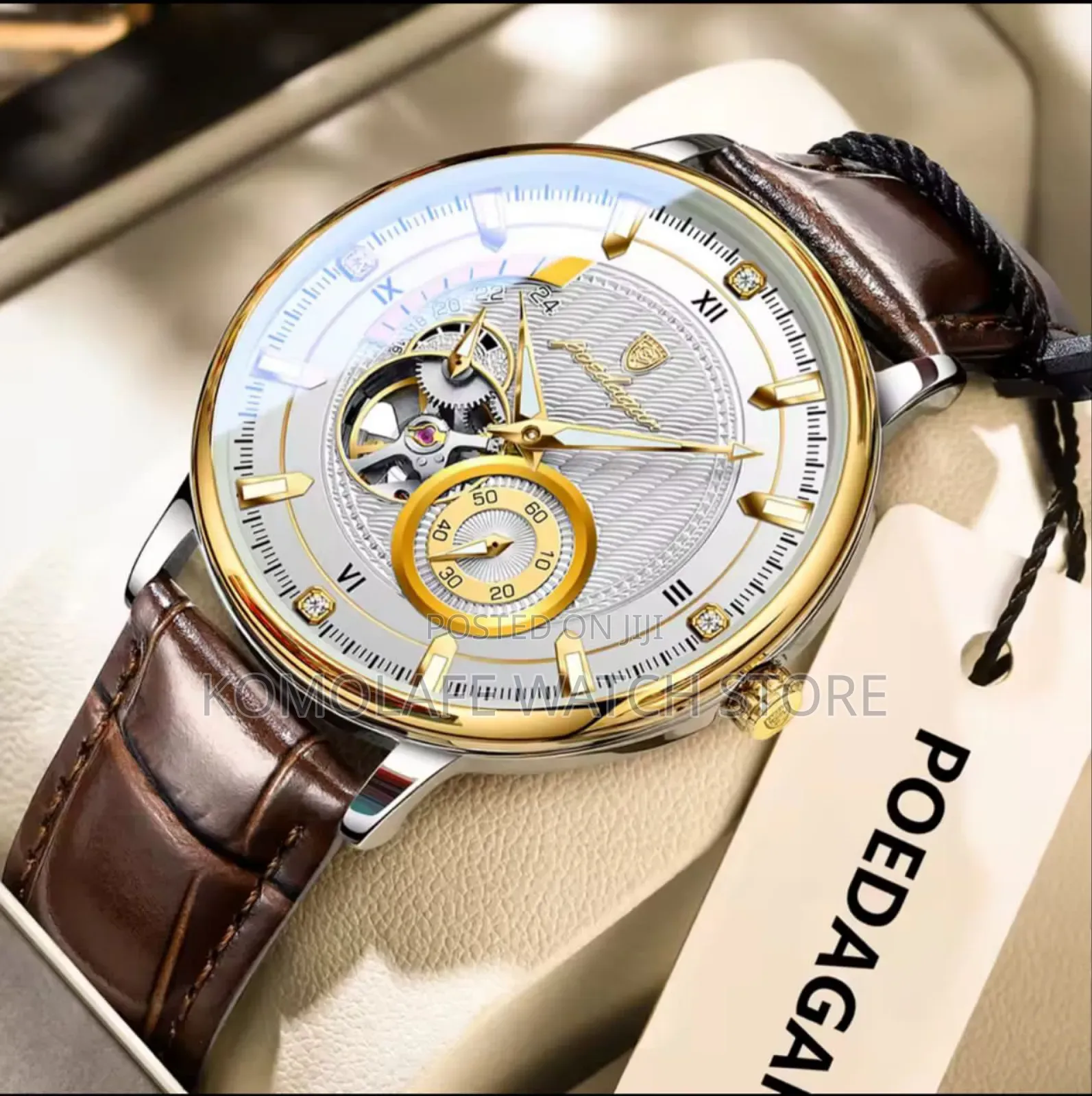 Peodagar Automatic Leather