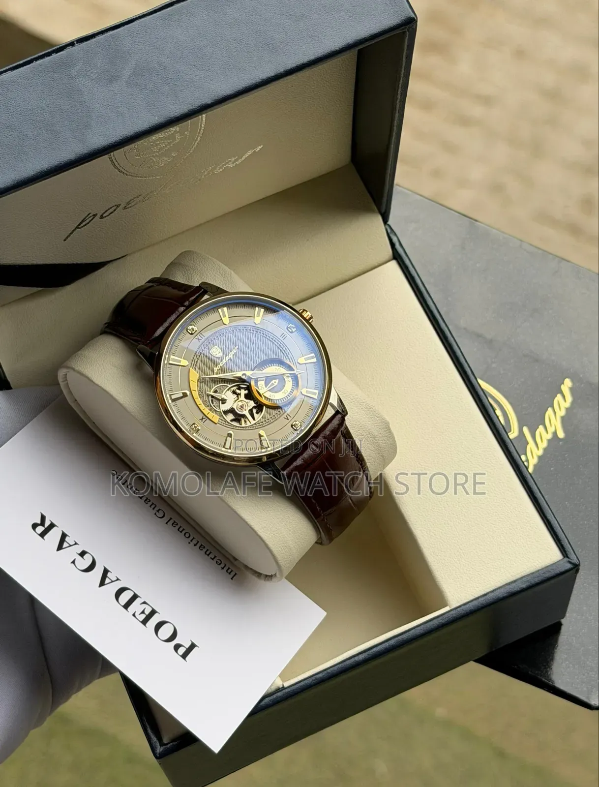 Peodagar Automatic Leather