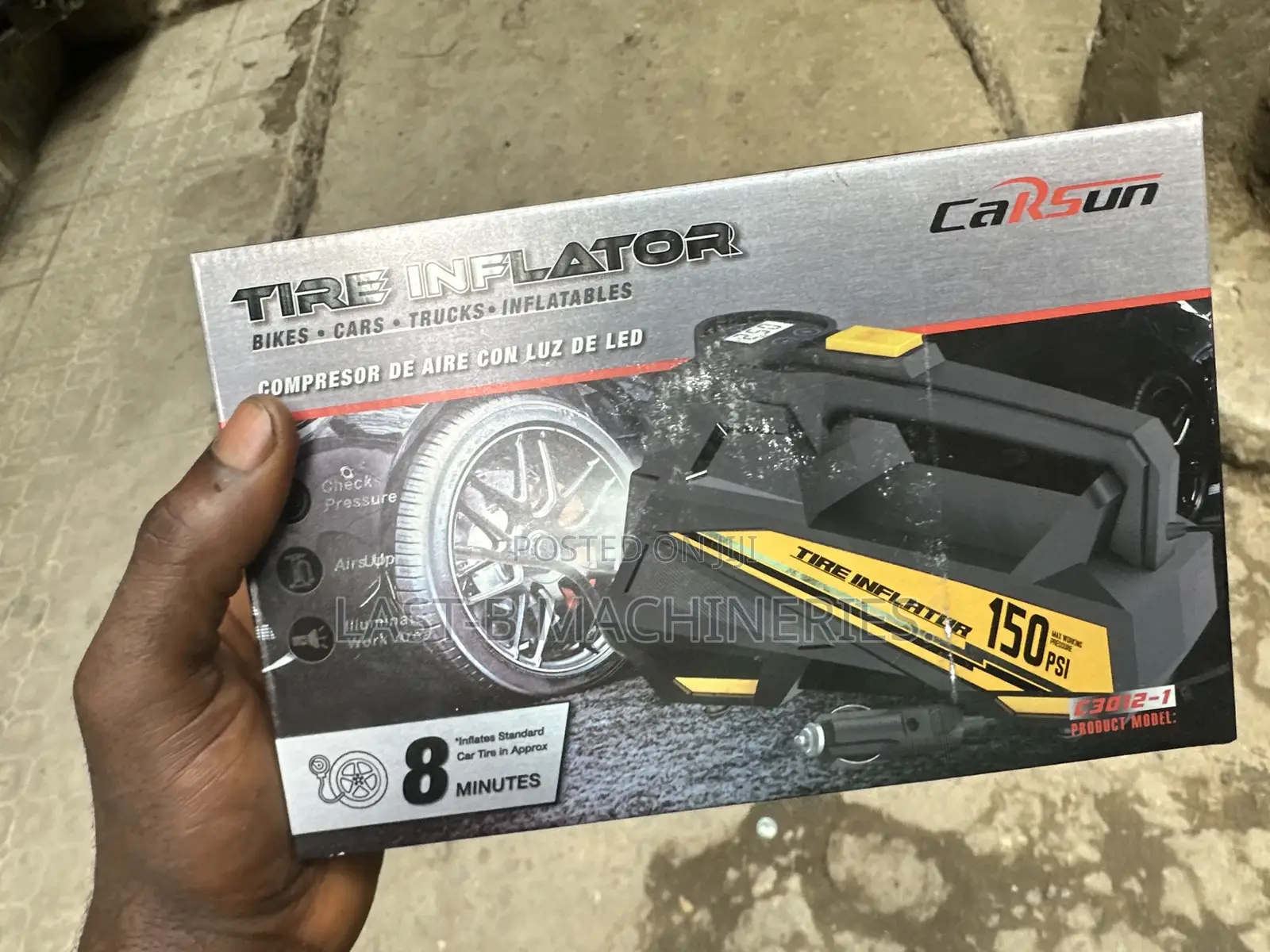 High Pressure Car Inflator.