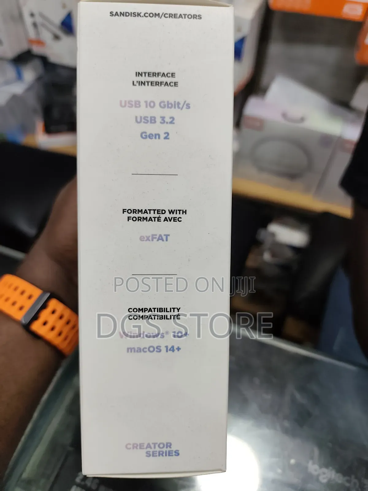 Sandisk Creator SSD Desk Drive 4tb