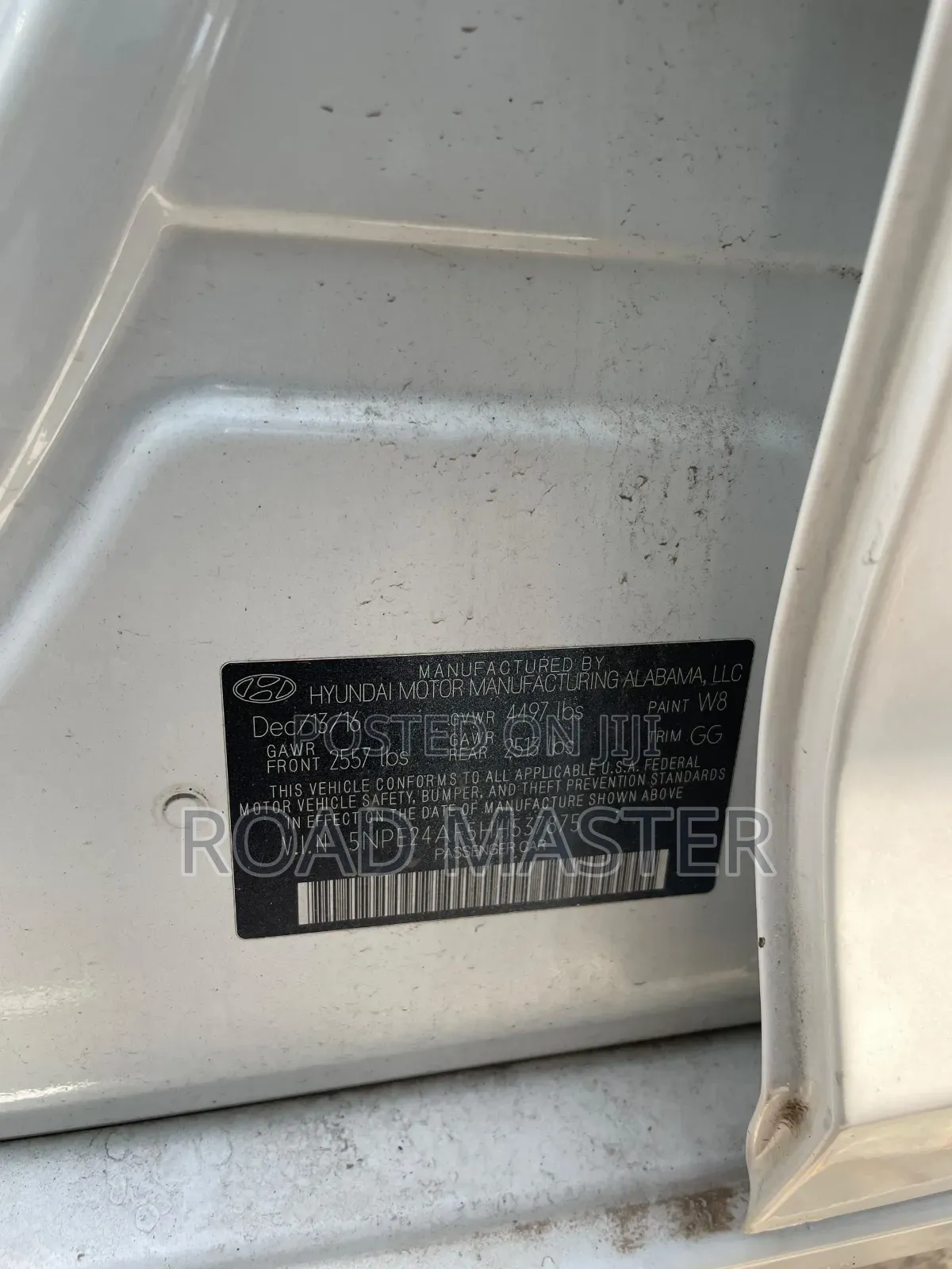 Hyundai Sonata 2017 White