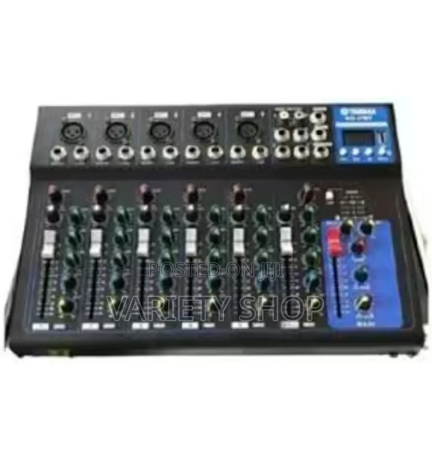 Yamaha 7channel Audio Mixer With Bluetooth + Usb Phantom Power Light