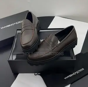 Dolce Gabbana Classy Leather Loafers