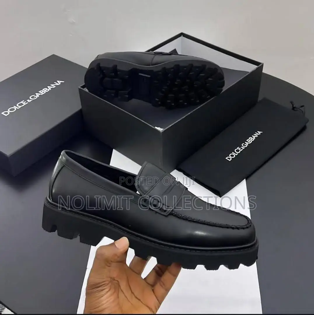 Dolce Gabbana Classy Leather Loafers