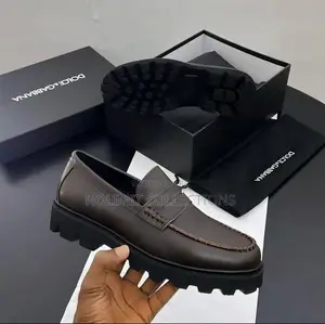 Dolce Gabbana Classy Leather Loafers