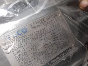 50 Hp Teco Electric Motor 2 Pole 37 Kw 2940 Rpm