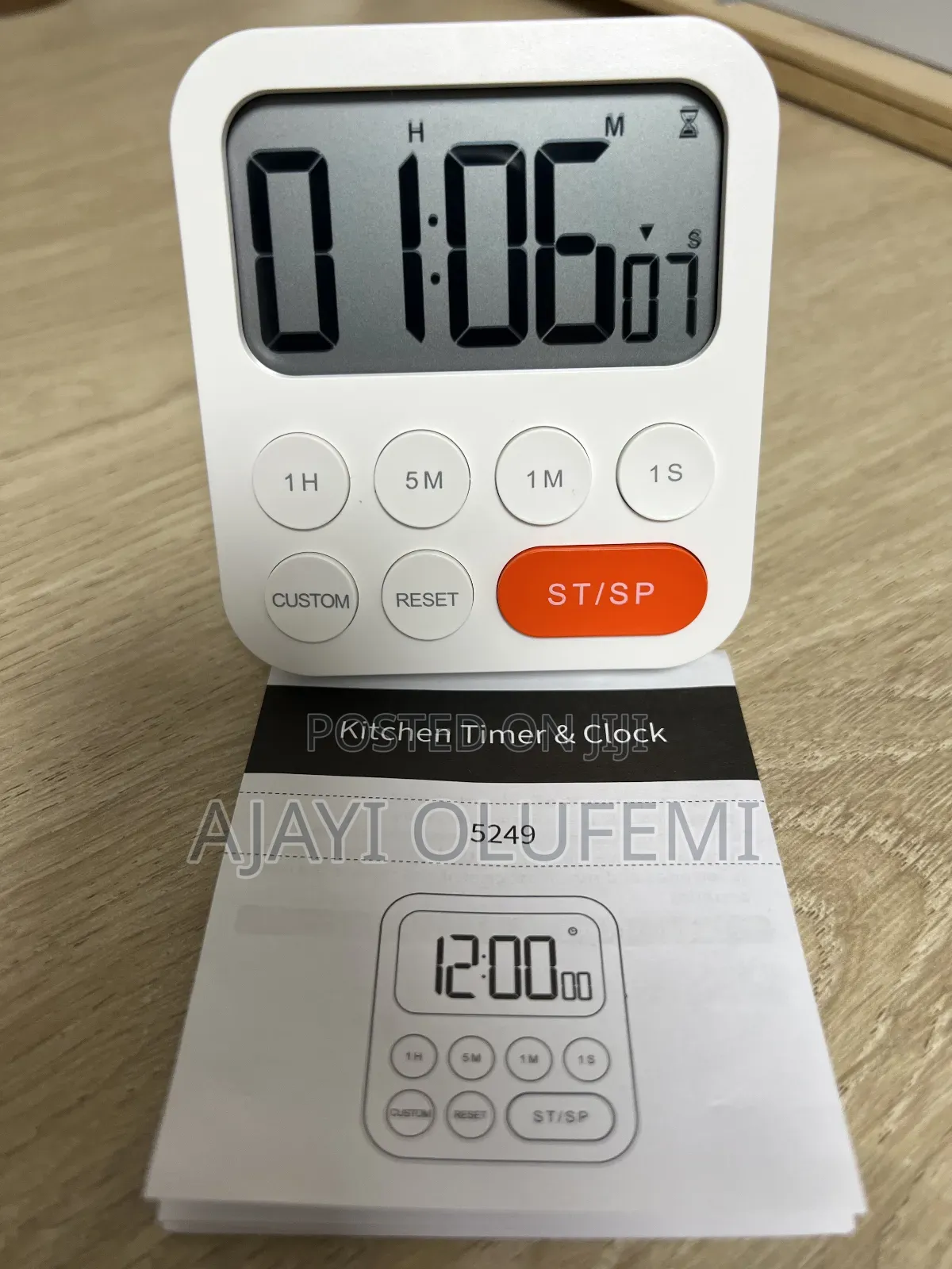 Magnetic Digital Stopwatch Clock / Timer.