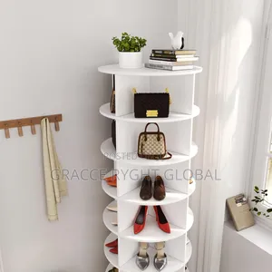 360° Rotating Shoe Rack