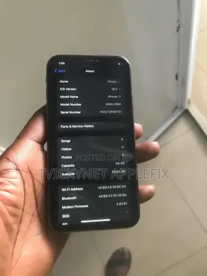 Apple iPhone 11 64 GB Black