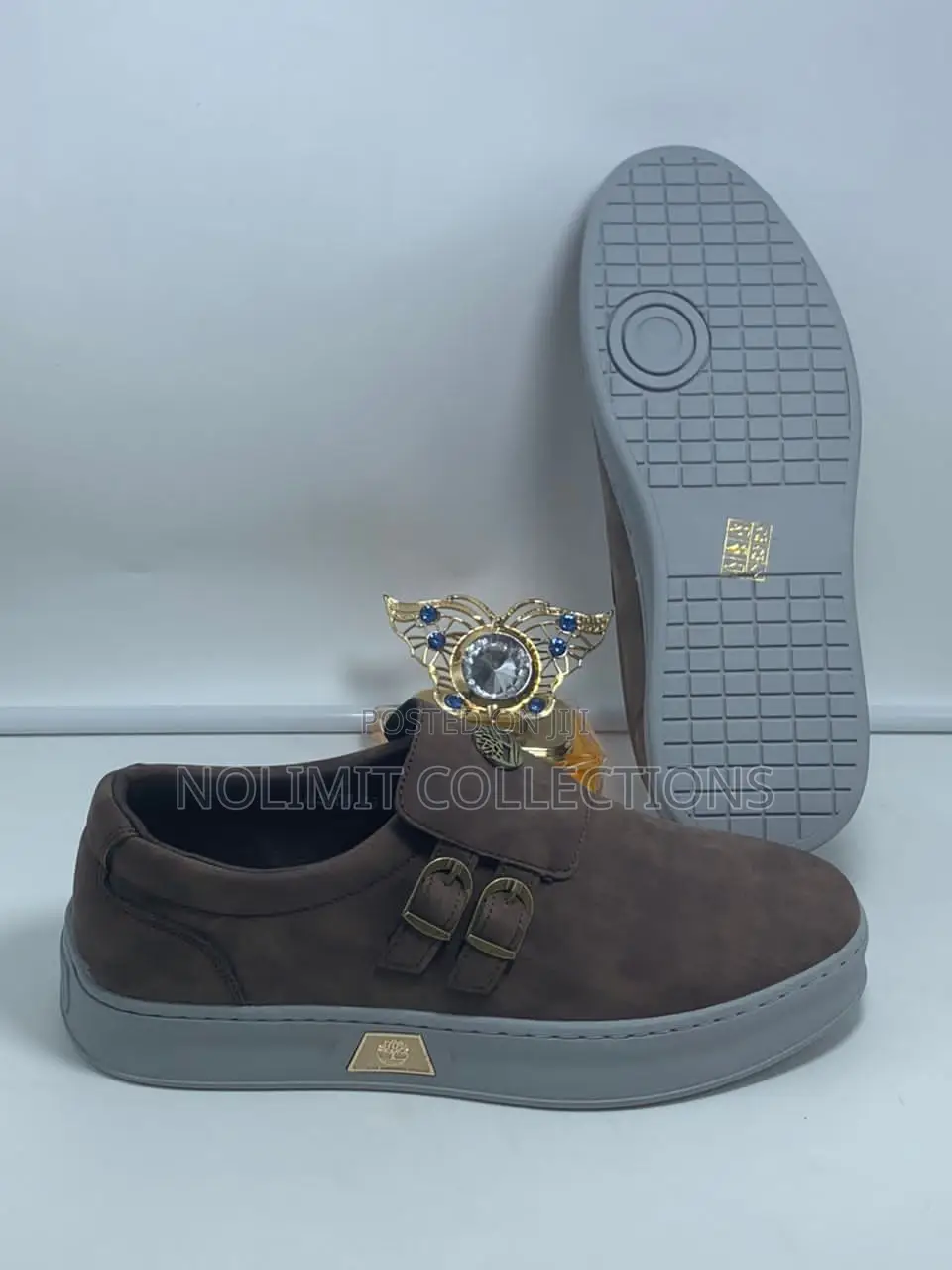 Timberland Suede Strap on Shoes