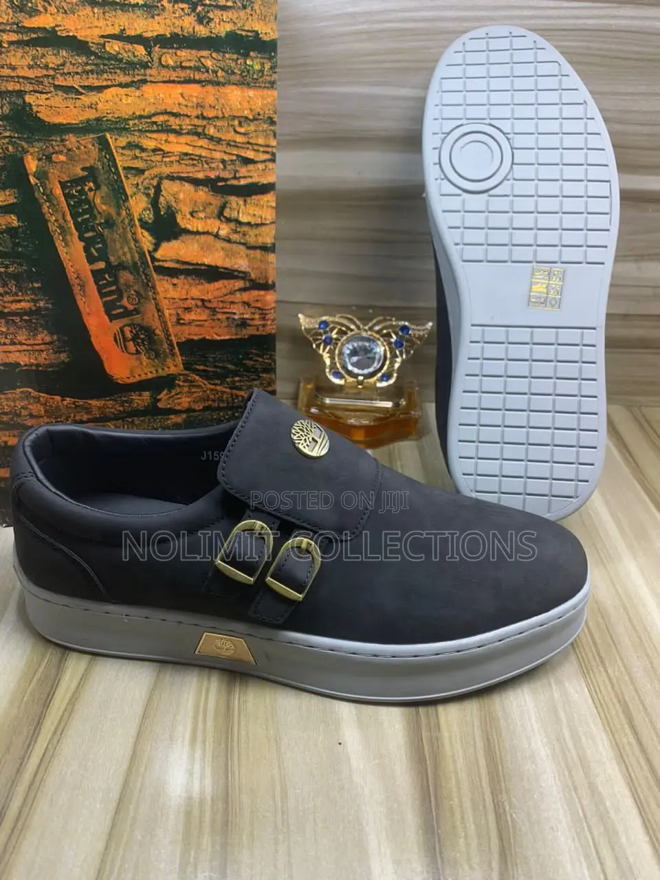 Timberland Suede Strap on Shoes