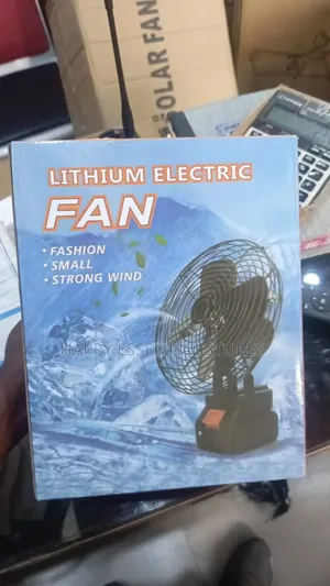 Lithium Electric Fan With Double Batteries