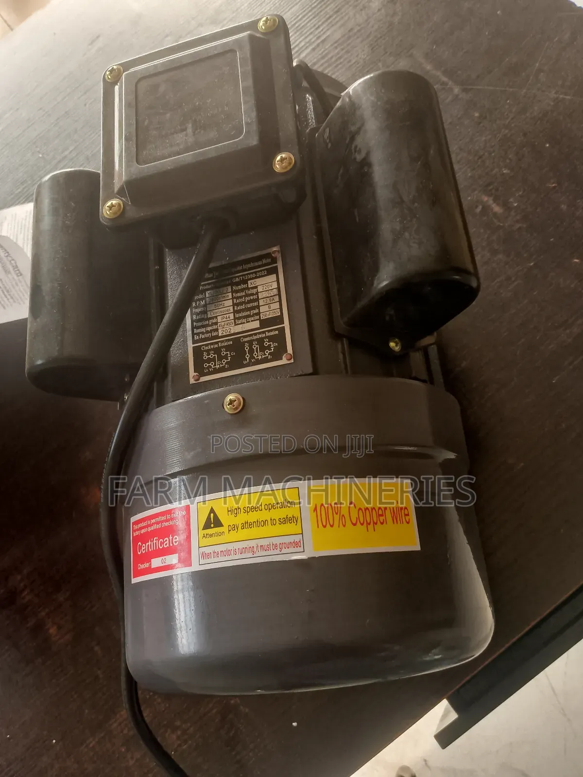 Single Phase Electric Motor