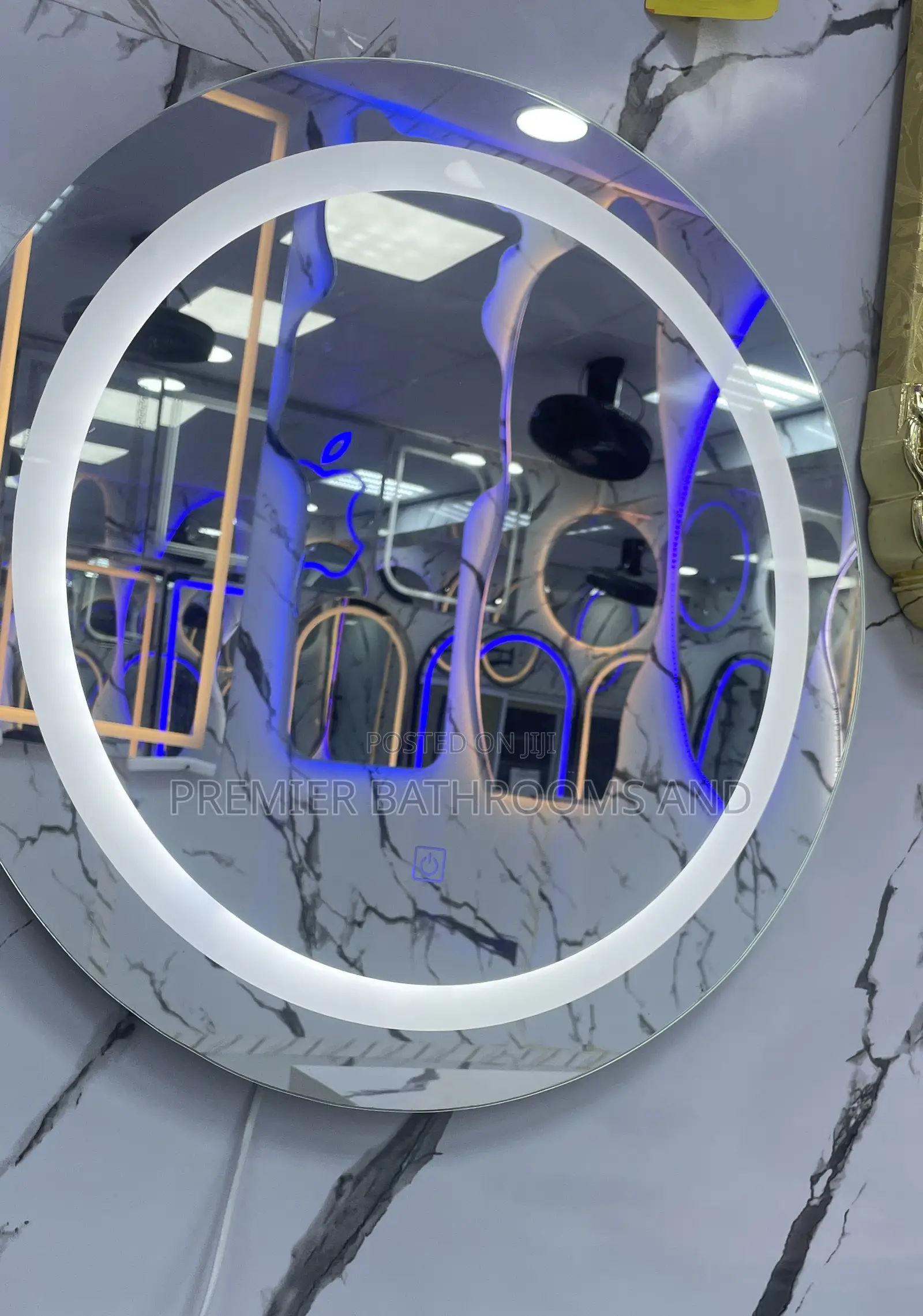 60x60 Multiple Lights Mirror
