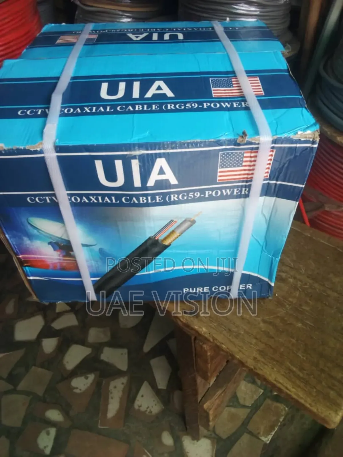 CCTV Coaxial Cable (Rg59-Power) Pure Copper